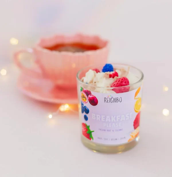 Breakfast Dessert Candle